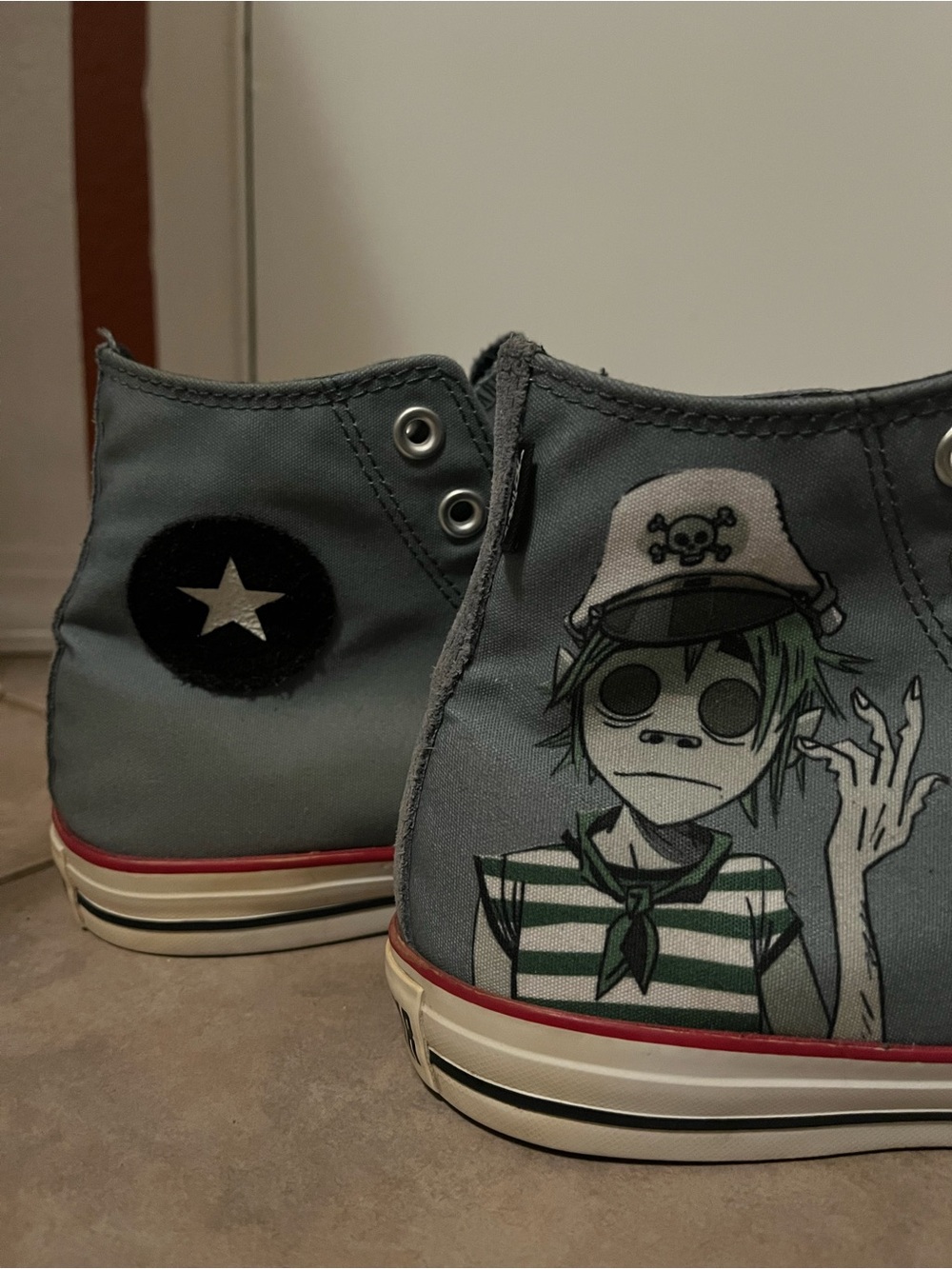 Limited edition Gorillaz X all star converse